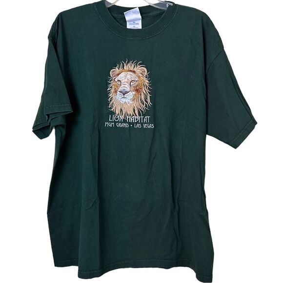 Vintage MGM Grand 3-D Lion T-Shirt 1997 Extremely Rare - Picture 1 of 7